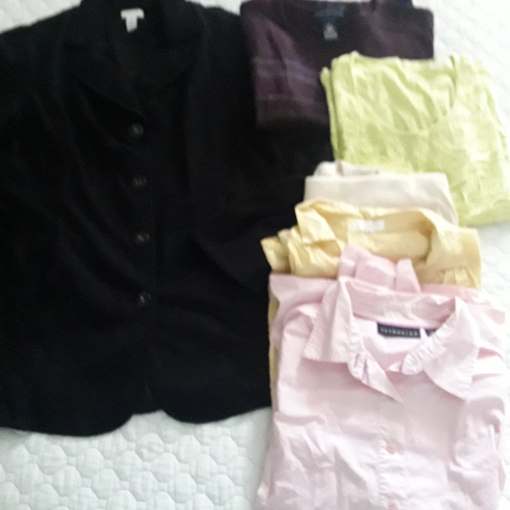 Chicos 2 3 Tops Large Jacket Bundle Women
